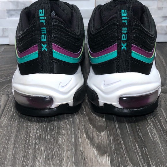 Nike Air Max 97 Black Grape & Clear Emerald WMNS - Picture 13 of 13